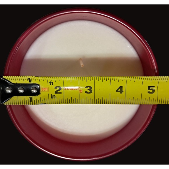 Pier‎ 1 Imports Blackberry Sangria Scented Candle, 3 wick, Red - Picture 4 of 5